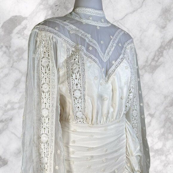 Tularosa Topaz Dress - Ivory - Picture 7 of 12